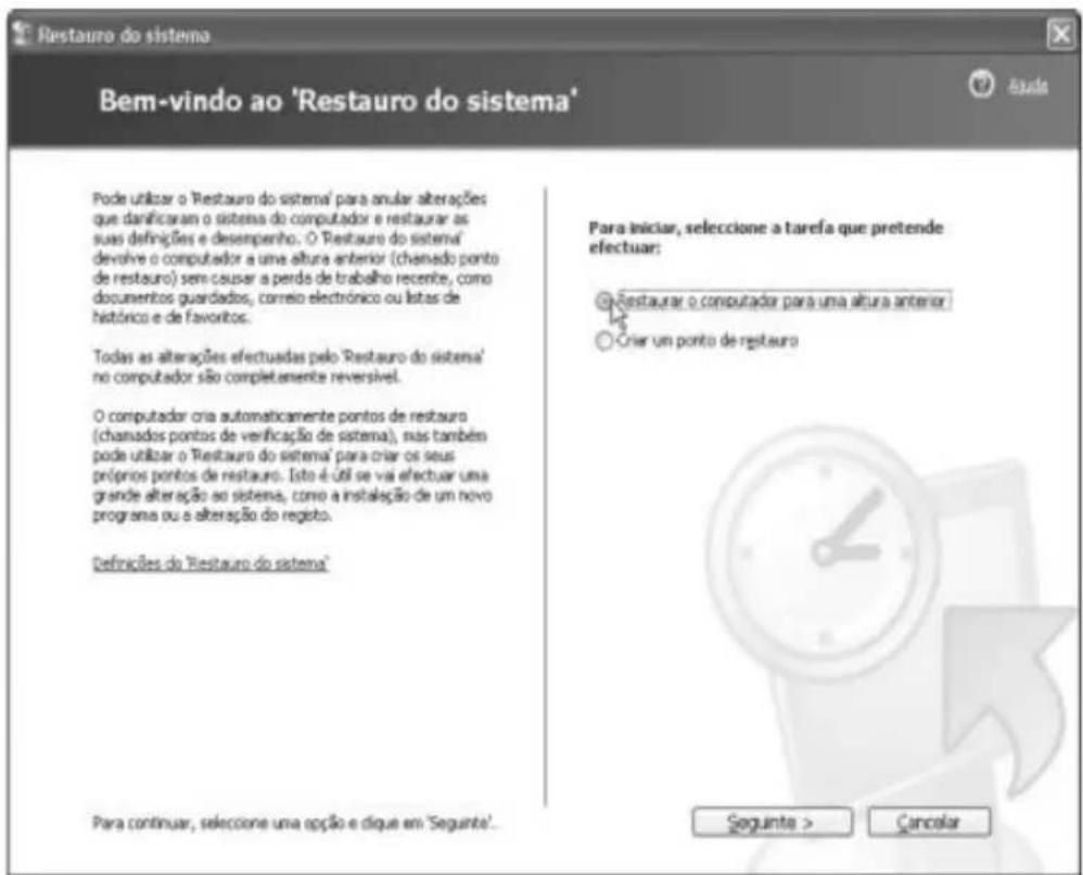 TARGA Ultra AN64 4200 DC - Criando Pontos de Restauro do Sistema - 1