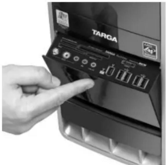 TARGA Ultra AN64 4200 DC - Inserir um Cartão de Memória - 1