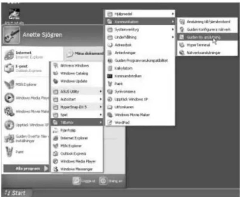 TARGA Ultra AN64 4200 DC - Konfigurera fjarranslutningen - 1