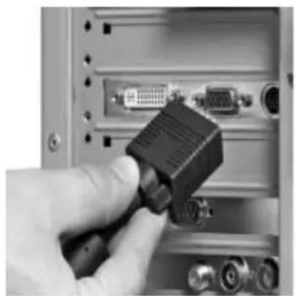 TARGA Ultra AN64 4200 DC - Ligar o Computador e o Monitor - 2