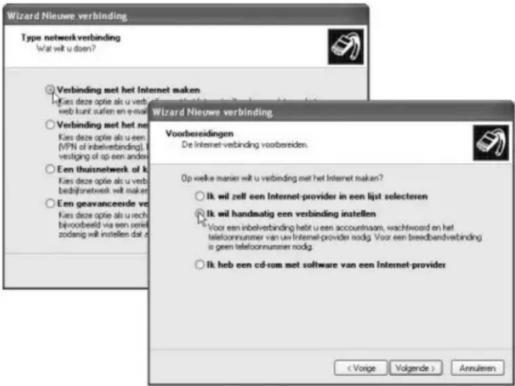 TARGA Ultra AN64 4200 DC - Inbelnetwork instellen - 3
