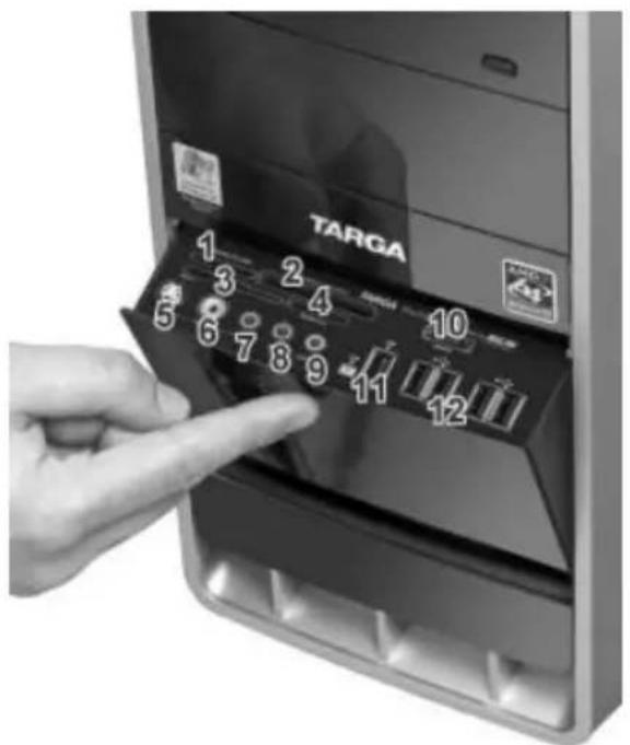 TARGA Ultra AN64 4200 DC - Connectors and Ports - 2