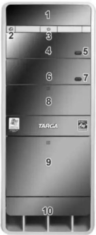 TARGA Ultra AN64 4200 DC - Connecteurs et ports - 1