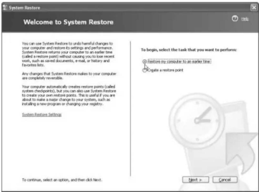 TARGA Ultra AN64 4200 DC - Creating System Checkpoints - 1