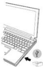 TARGUS AMW55EU - Kaip sujungti - 1