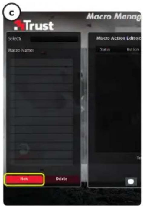 TRUST GXT 166 19816 - Macro Settings - 3