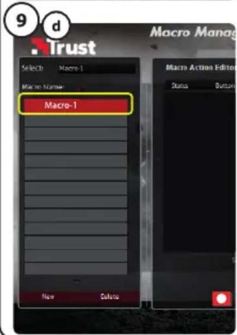TRUST GXT 166 19816 - Macro Settings - 4
