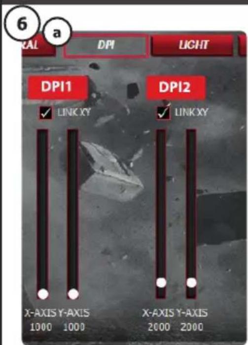 TRUST GXT 166 19816 - DPI &amp; Light Settings - 1