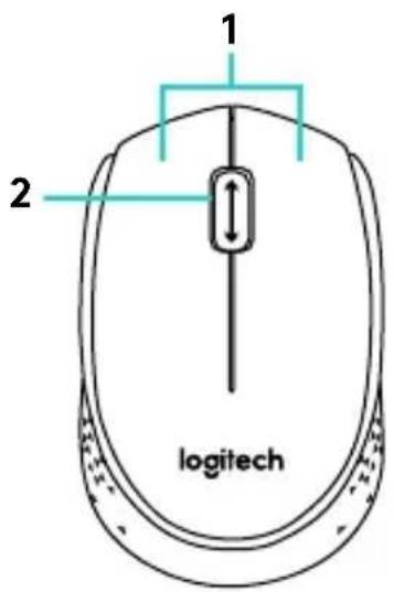 LOGITECH M170 - Функции - 1