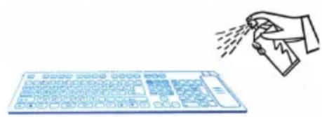 Seal Shield SWM7 - 1) Use Hospital Grade Disinfectant Sprays (Best Practice!) - 1