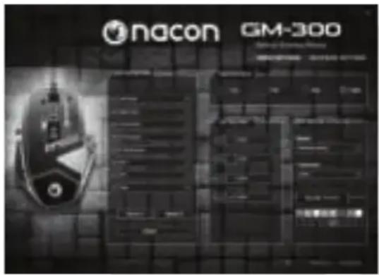 Nacon GM300 - Key Settings - 1