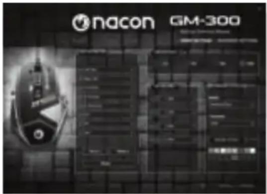 Nacon GM300 - Toetsinstellingen - 1
