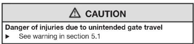 Hormann PortronicD 5000 - Safety instructions for using the hand transmitter - 2