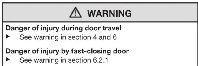 Hormann Liftronic 700 - Safety instructions for initial start-up and for operation - 1