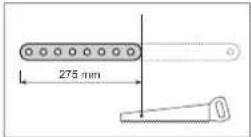 CHAMBERLAIN 1703 - Portao de garagem com inclinação para dentro - 1