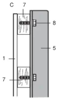 CHAMBERLAIN 1703 - Installation des Torarms - 3