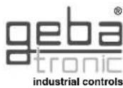 Geba Tronic Cody 13 - Perte du code maitre: - 1