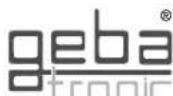 Geba Tronic Cody 13 - Electronic encoder-type lock for garage door drives - 1