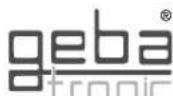 Geba Tronic Cody 13 - PROGRAMME 1 ENTREE D'UN NOUVEAU CODE MAITRE - 2