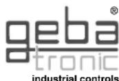 Geba Tronic Cody 13 - Blokkeerfunktie: - 1