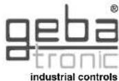 Geba Tronic Cody 13 - Adaptation of the TCS-Cody 1/3 to special requirements: - 1
