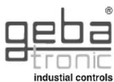 Geba Tronic TCSCody 3 - Fonction de verrouillage: - 1