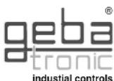 Geba Tronic TCS Cody 1 1 - Adaptation du TCS - Cody 1/2 à des applications spéciales: - 1