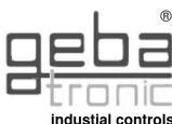 Geba Tronic TCS Cody Light - Certificat de garantie - 1