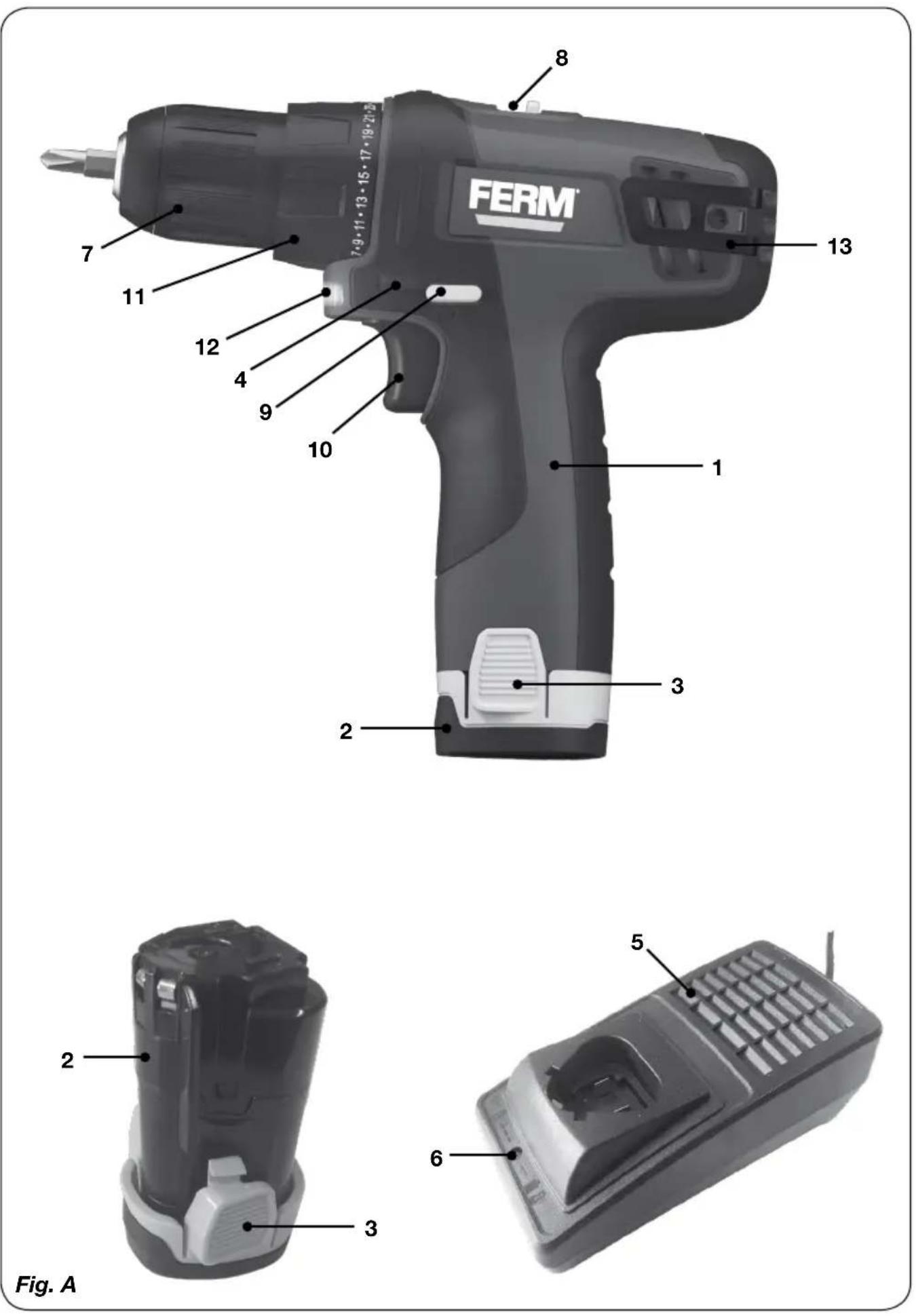 Ferm CDM1112S - 1