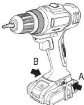 Toolcraft DD 14.41 5 - g) Belt Clip - 1