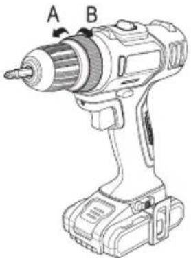 Toolcraft DD 14.41 5 - f) Einstellung für Drehmoment - 2