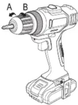 Toolcraft DD 18 V LI - Utilisation - 2