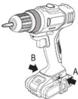 Toolcraft DD 18 V LI - g) Gurtelclip - 2
