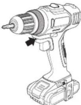 Toolcraft DD 18 V LI - h) LED - 1