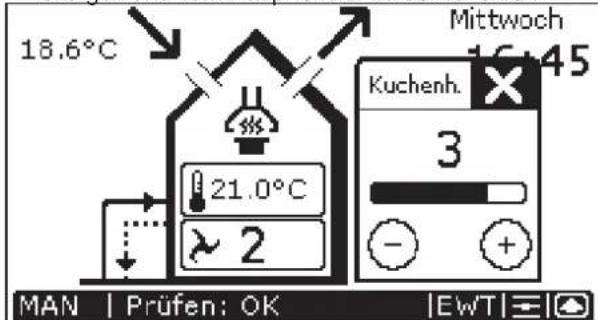 ZEHNDER ConfoControl Luxe - Küchenhaube ein- und ausschalten - 2