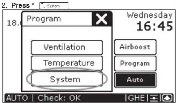 ZEHNDER ConfoControl Luxe - Temperature correction settings - 2