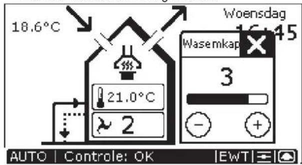 ZEHNDER ConfoControl Luxe - Wasemkap in- en uitschakelen - 2