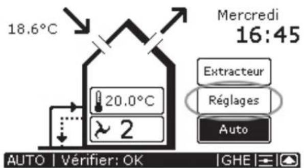 ZEHNDER ConfoControl Luxe - Réglage de retardements - 1