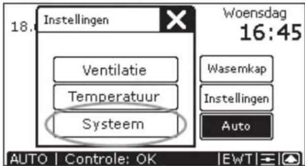 ZEHNDER ConfoControl Luxe - Temperatuurcorrectie instellen - 2