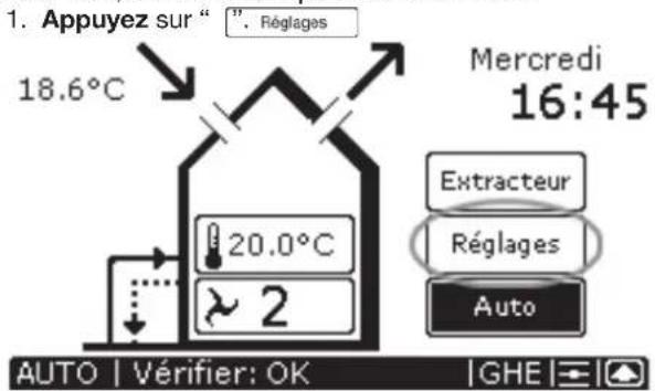 ZEHNDER ConfoControl Luxe - Réglage de correction de température - 1