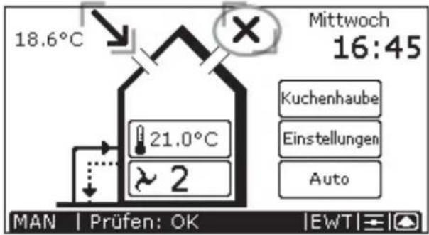 ZEHNDER ConfoControl Luxe - Zu- und Abluftventilator ein- und ausschalten - 5