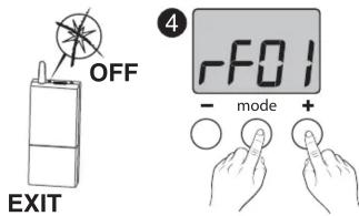 DELTA DORE Tybox 5200 - Associer le thermostat au récepteur / Associate the thermostat with the receiver / Zuordnen des Raumthermostats mit dem Empfänger / Associare il termostato al ricevitore - 4