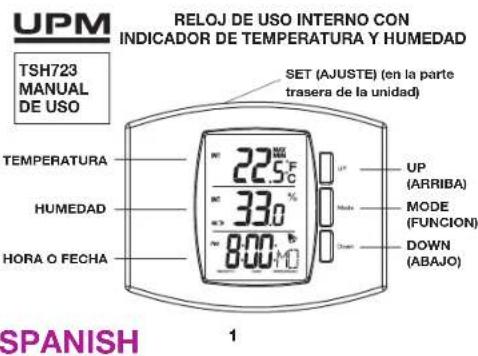 UPM TSH723 - GARANTIE LIMITEE D'UN AN - 1