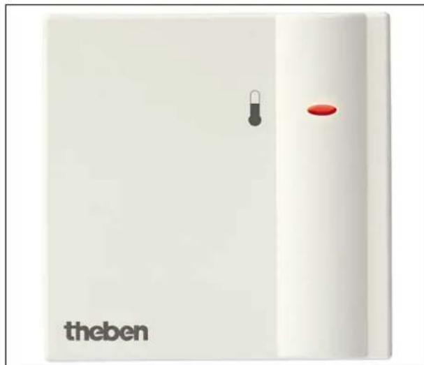 THEBEN Ramses 712 KNX - Thermostat d'ambiance pour montage apparent et encastré RAM 712 KNX - 1