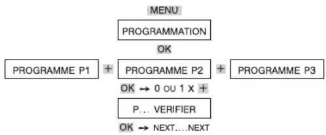 THEBEN RAM 833 - VERIFIER le programme - 1