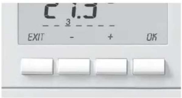 THEBEN RAM 812 top2 - Régler une valeur/choisir une fonction: - 1