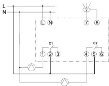 THEBEN RAM 797 HF - Raccordement electrique - 1