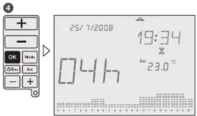 Grässlin Feeling RF - Countdown mode - 3