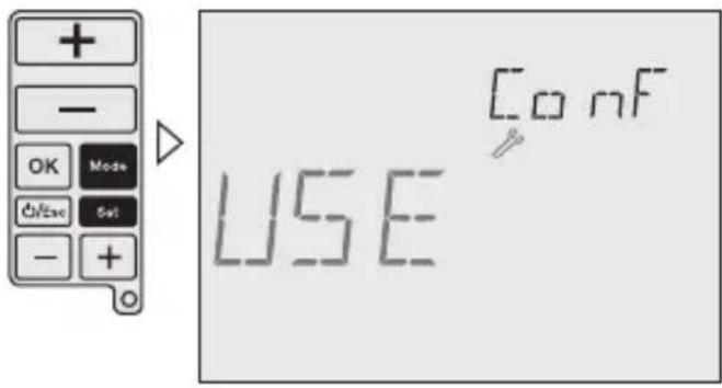 Grässlin Feeling RF - User menu/Configuration - 1