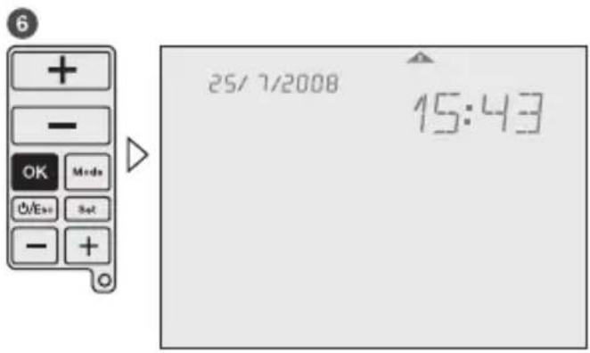 Grässlin Feeling RF - Réglage de la date et de l'heure - 7